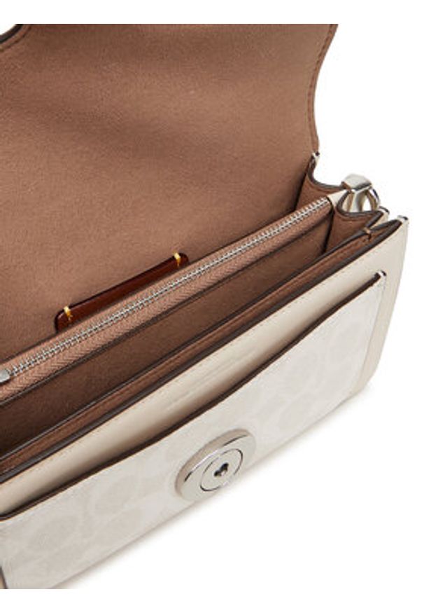 Coach Torebka CY200 LHXUN Écru. Materiał: skórzane