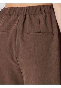 Moss Copenhagen Spodnie materiałowe Kalaya 17163 Brązowy Relaxed Fit. Kolor: brązowy. Materiał: materiał, syntetyk