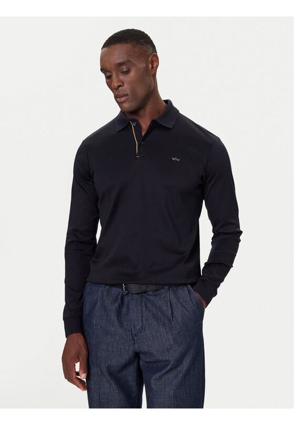 PAUL & SHARK - Paul&Shark Polo 15311727 Granatowy Regular Fit. Typ kołnierza: polo. Kolor: niebieski. Materiał: bawełna