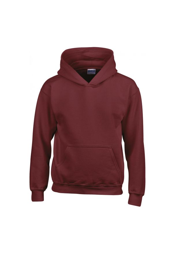 GILDAN - Sweatshirt bluza dziecięca z kapturem Gildan Heavy Blend ®. Typ kołnierza: kaptur. Kolor: wielokolorowy, różowy, brązowy