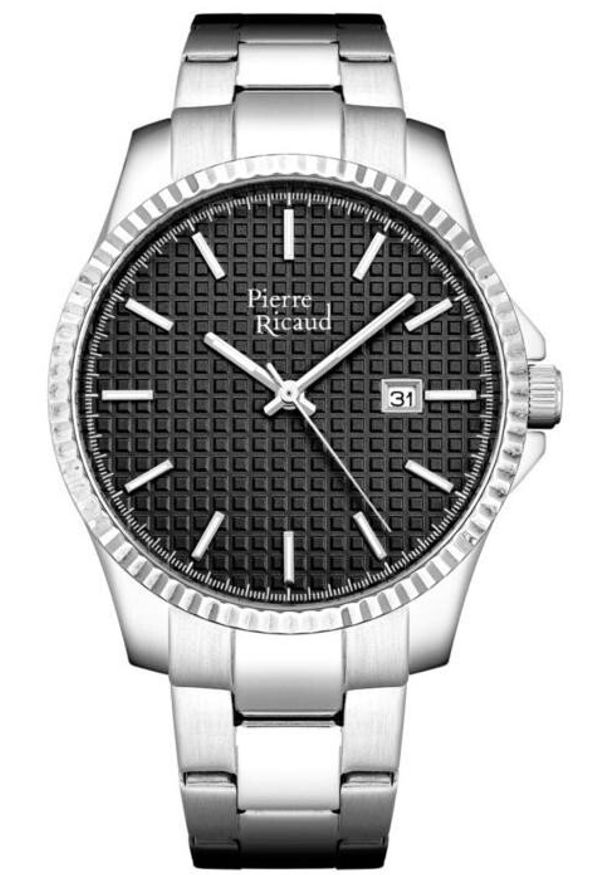 Zegarek męski Pierre Ricaud P91030.5114Q srebrny. Kolor: srebrny