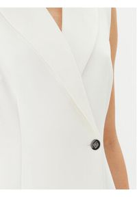 DKNY Sukienka koktajlowa DD5U1H66 Écru Slim Fit. Materiał: syntetyk. Styl: wizytowy #4