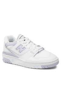 New Balance Sneakersy BBW550BV Biały. Kolor: biały. Materiał: skóra #5