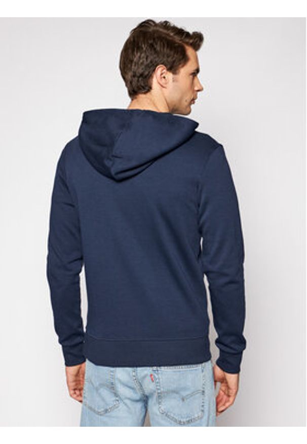Jack & Jones Bluza Basic 12181901 Granatowy Regular Fit. Kolor: niebieski. Materiał: bawełna