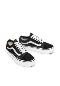 Vans Tenisówki Old Skool Platfor VN0A3B3UY28 Czarny. Kolor: czarny. Materiał: materiał