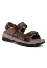 skechers - Sandały Skechers. Kolor: brązowy