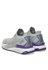 EA7 Emporio Armani Sneakersy X8X176 XK377 U478 Szary. Kolor: szary. Materiał: skóra #5