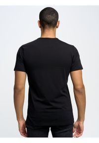 Big-Star - Koszulka męska z bawełny supima Supiclassic 906. Kolor: czarny. Materiał: bawełna. Długość: długie. Styl: klasyczny #6