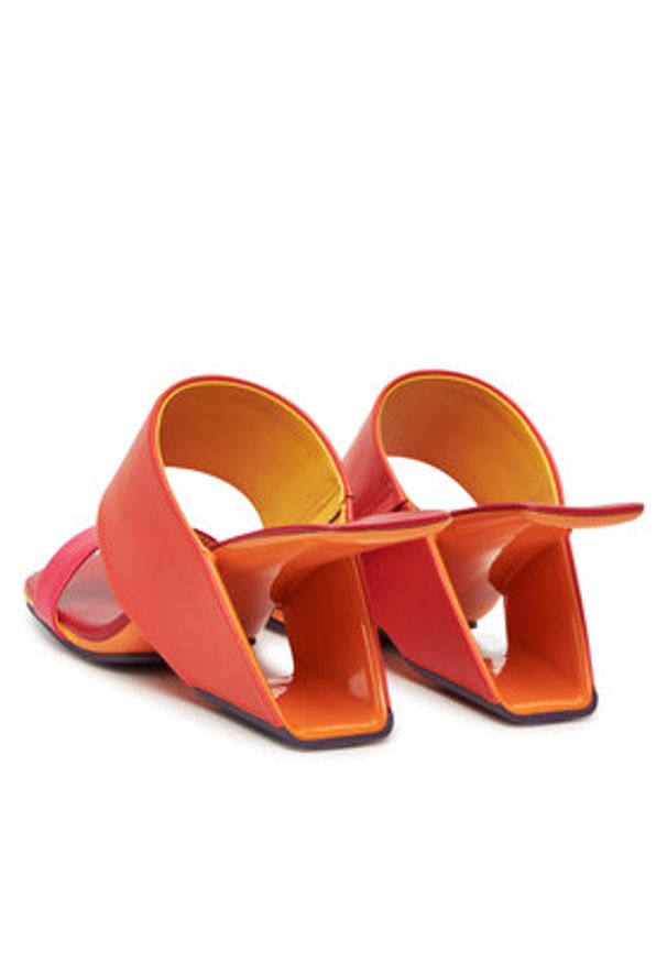 United Nude Klapki Loop Hi 1000587016 Pomarańczowy. Kolor: pomarańczowy. Materiał: skóra
