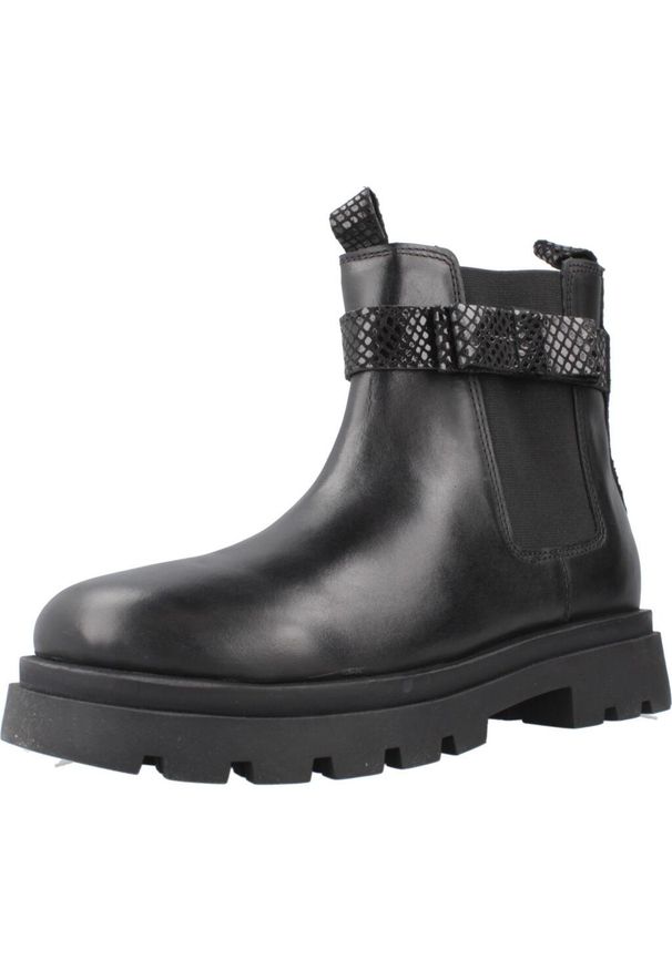 Gioseppo - Buty GIOSEPPO 76212G Czarny. Kolor: czarny. Materiał: tkanina, syntetyk. Sport: turystyka piesza