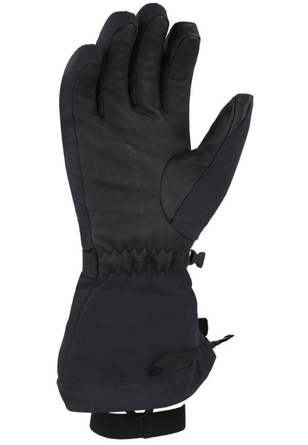 Rękawiczki narciarskie i snowboardowe męskie KINETIXX Berend Glove black. Kolor: czarny. Sport: snowboard, narciarstwo