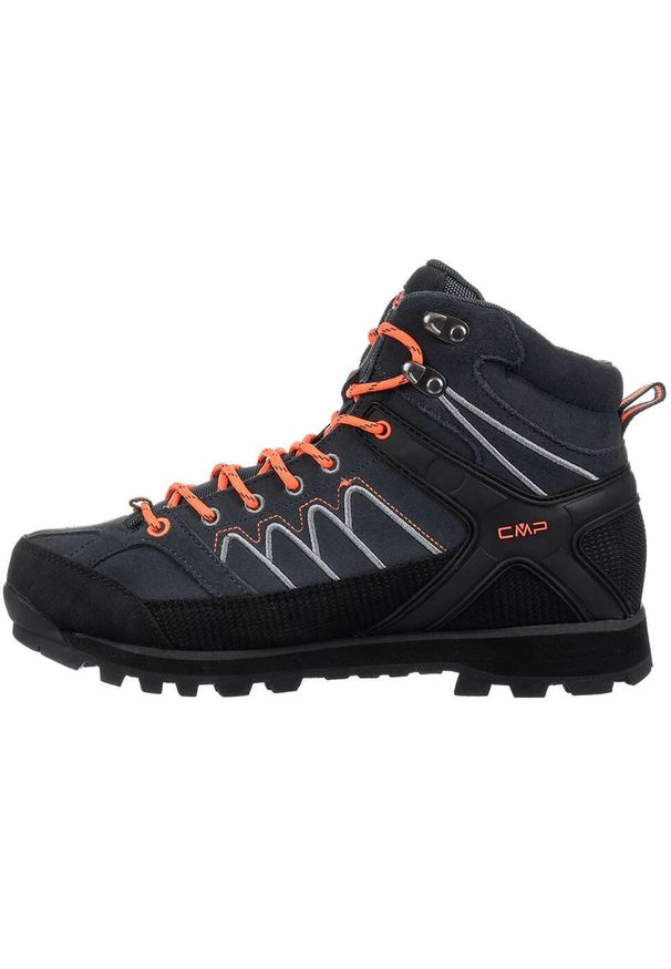 Buty trekkingowe męskie CMP Moon Mid WP. Kolor: pomarańczowy, wielokolorowy, szary