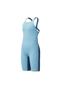 Strój startowy pływacki dla dziewczynek Speedo Endurance Max OpenBack. Kolor: zielony #1