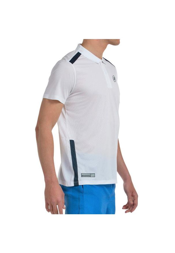 Bullpadel Balto Polo Shirt. Typ kołnierza: polo. Kolor: biały
