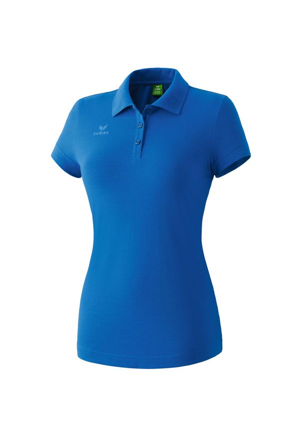 ERIMA - Damska koszulka polo Erima Teamsport. Typ kołnierza: polo. Kolor: niebieski