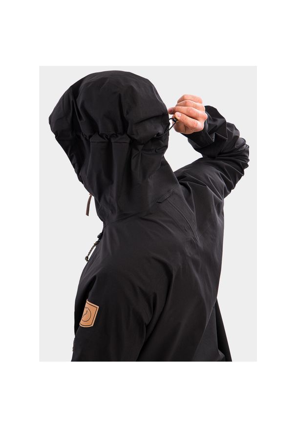 Fjällräven - Kurtka przeciwdeszczowa męska Fjallraven Keb Eco-Shell Jacket. Kolor: czarny