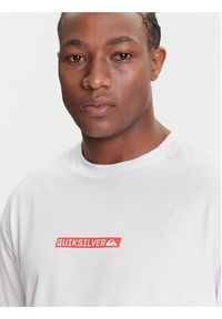 Quiksilver T-Shirt Dna Clicker Tee EQYZT08207 Biały Comfort Fit. Kolor: biały. Materiał: bawełna