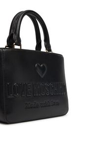 Love Moschino - LOVE MOSCHINO Torebka JC4218PP0MKF0000 Czarny. Kolor: czarny. Materiał: skórzane #4