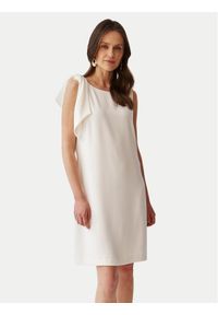 Tatuum Sukienka koktajlowa Hastika T2406.214 Biały Regular Fit. Kolor: biały. Materiał: syntetyk. Styl: wizytowy #1