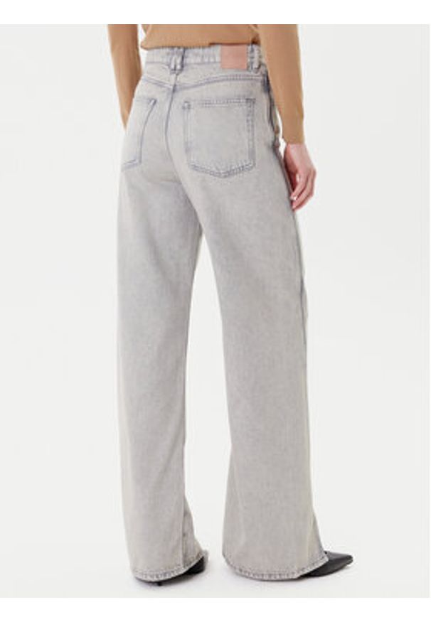 BOSS Jeansy C_Marlene Hr Split 50542436 Szary Relaxed Fit. Kolor: szary