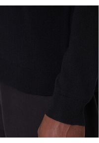 Karl Lagerfeld - KARL LAGERFELD Kardigan 655004 554399 Czarny Slim Fit. Typ kołnierza: dekolt w karo. Kolor: czarny. Materiał: wełna #5