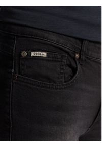 Lindbergh Jeansy 30-050002BON Czarny Slim Fit. Kolor: czarny