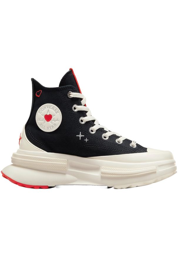 Trampki Converse Run Star Legacy Cx Platform Y2k Heart, Kobiety. Kolor: czarny. Materiał: materiał. Obcas: na platformie. Sport: bieganie