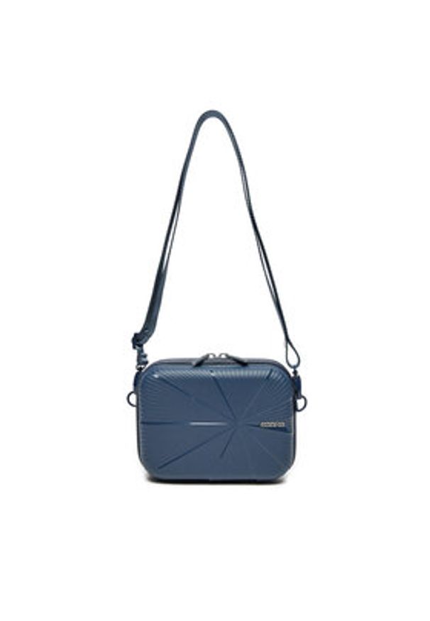 AMERICAN TOURISTER - American Tourister Kuferek Starvibe 152544-1596-1CNU Granatowy. Kolor: niebieski