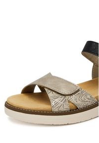 Remonte Sandały D2049-63 Beżowy. Kolor: beżowy. Materiał: syntetyk, materiał #6