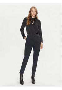 BOSS Spodnie materiałowe C_Tachini2-D 50508675 Granatowy Regular Fit. Kolor: niebieski. Materiał: bawełna #4