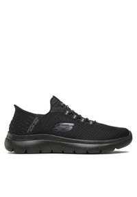 skechers - Skechers Sneakersy Summits High Range 232457/BBK Czarny. Kolor: czarny. Materiał: materiał #1