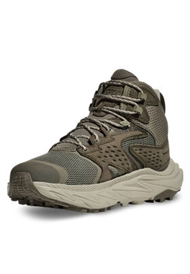 HOKA - Hoka Trekkingi Anacapa 2 Mid GTX GORE-TEX 1141633 Szary. Kolor: szary. Materiał: materiał. Technologia: Gore-Tex. Sport: turystyka piesza