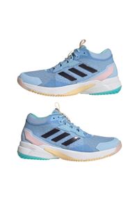 Adidas - Damskie buty halowe adidas Crazyflight 6 Mid. Kolor: niebieski. Sport: siatkówka, piłka ręczna #2