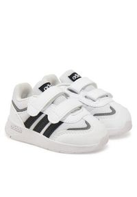 Adidas - adidas Sneakersy Tensaur Switch JQ4754 Biały. Kolor: biały. Materiał: skóra #8