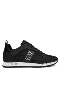EA7 Emporio Armani Sneakersy 7X000337 AF18613 MZ210 Czarny. Kolor: czarny. Materiał: skóra #1