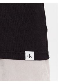 Calvin Klein Jeans Longsleeve J30J323481 Czarny Slim Fit. Kolor: czarny. Materiał: bawełna. Długość rękawa: długi rękaw #5