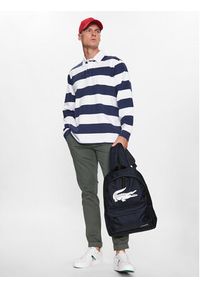 Lacoste Plecak NH4278UG021 Granatowy. Kolor: niebieski. Materiał: materiał #2