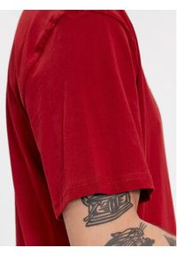 Tommy Jeans T-Shirt Linear Logo DM0DM17993 Czerwony Regular Fit. Kolor: czerwony. Materiał: bawełna #4