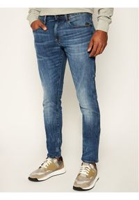 G-Star RAW - G-Star Raw Jeansy Revend 51010-8968-6028 Granatowy Skinny Fit. Kolor: niebieski