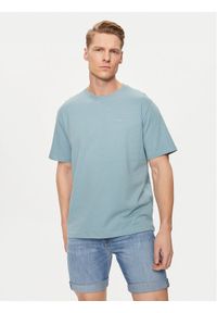 Pepe Jeans T-Shirt Connor PM509206 Niebieski Regular Fit. Kolor: niebieski. Materiał: bawełna #1