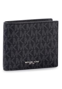 Michael Kors Portfel Greyson 39F9LGYF3B Czarny. Kolor: czarny. Materiał: skóra #1