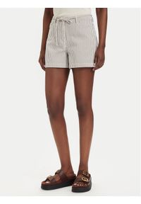 only - ONLY Szorty jeansowe Naomi 15363816 Beżowy Regular Fit. Kolor: beżowy. Materiał: bawełna #1