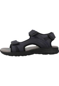 Sandały Geox Model U Spherica Ec5 Kolor Niebieski. Kolor: niebieski. Materiał: syntetyk, tkanina. Sezon: lato