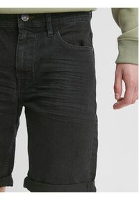 Blend Szorty jeansowe 20715206 Czarny Regular Fit. Kolor: czarny. Materiał: jeans, bawełna #3