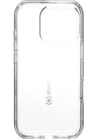 Plecki Speck Gemshell do iPhone 16 Pro przezroczysty. Materiał: guma