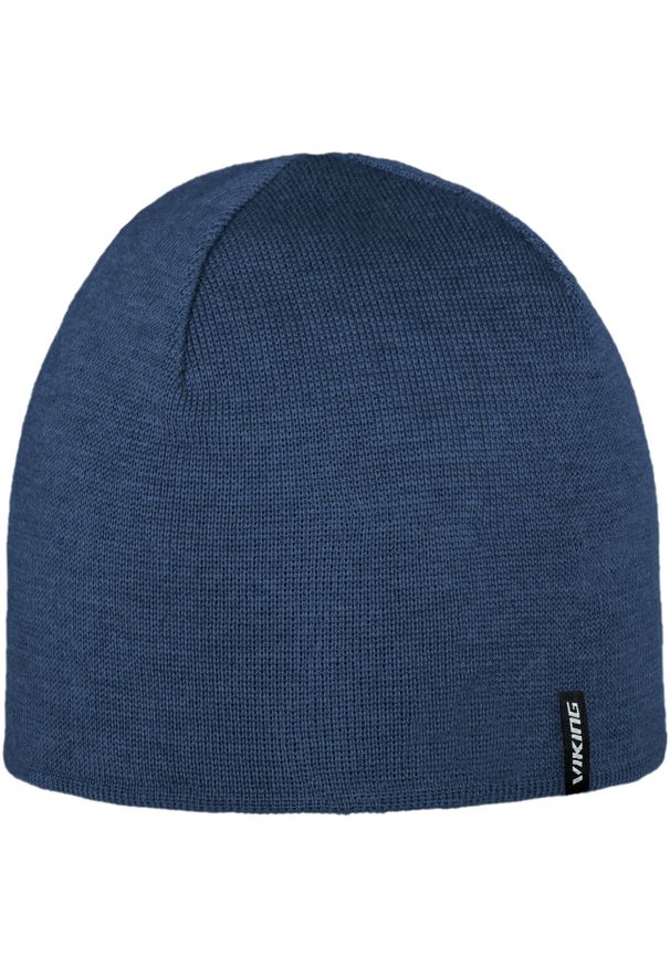Viking - Czapka zimowa z wełną merino VIKING Noma 2.0 GWS Pro Style. Kolor: niebieski. Materiał: wełna. Sezon: zima. Styl: sportowy