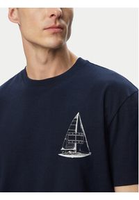 Tommy Jeans T-Shirt Sailboat DM0DM23184 Granatowy Regular Fit. Kolor: niebieski. Materiał: bawełna #5