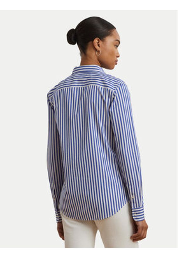 Lauren Ralph Lauren - LAUREN RALPH LAUREN Koszula 200970765001 Niebieski Classic Fit. Kolor: niebieski. Materiał: bawełna