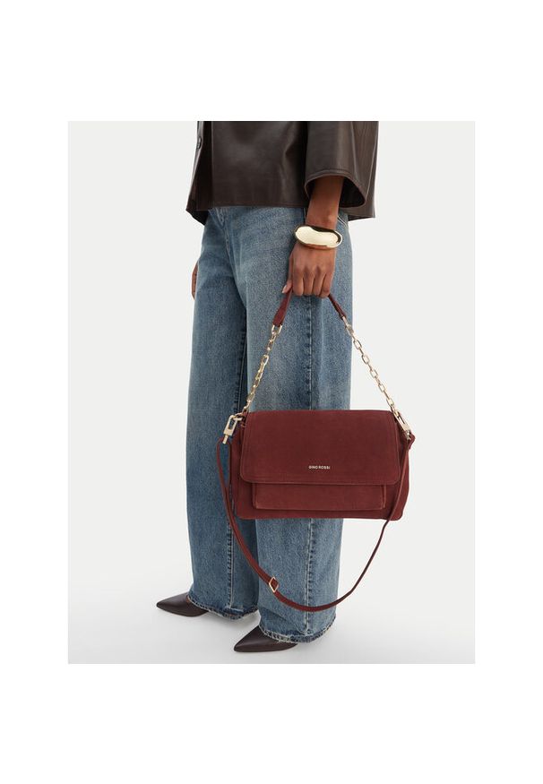 Gino Rossi - Torebka GINO ROSSI. Kolor: czerwony