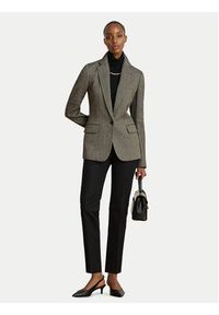 Lauren Ralph Lauren - LAUREN RALPH LAUREN Spodnie materiałowe 200P14610003 Czarny Slim Fit. Kolor: czarny. Materiał: bawełna #5